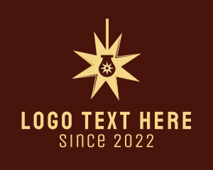 Bulb - Star Light Home Improvement logo design