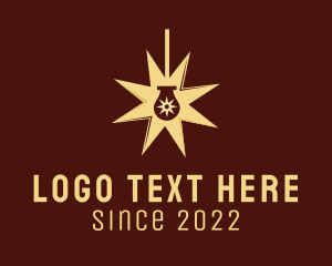 Lamp - Star Light Home Improvement logo design