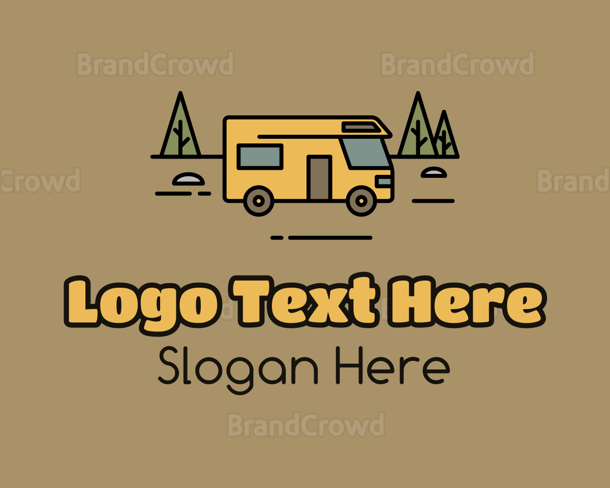 Outdoor Camping RV Logo | BrandCrowd Logo Maker