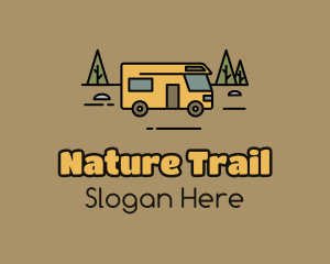 Outdoors - Outdoor Camping RV logo design