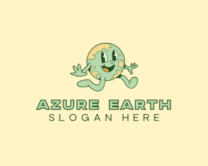 Environmental Planet Map logo design