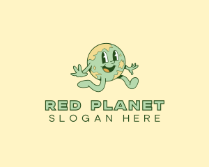 Environmental Planet Map logo design