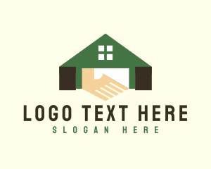Lease - Home Real Estate Deal logo design