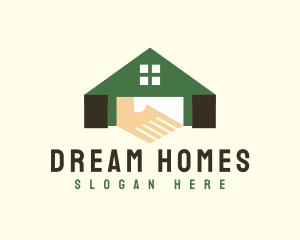 Home Real Estate Deal logo design