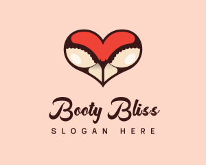 Booty - Erotic Booty Lingerie logo design