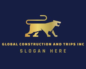Lion - Gradient Lioness Animal logo design