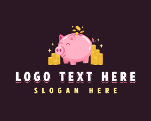 Asset - Pig Coin Savings logo design