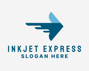 Express Forwarding Arrow  logo design