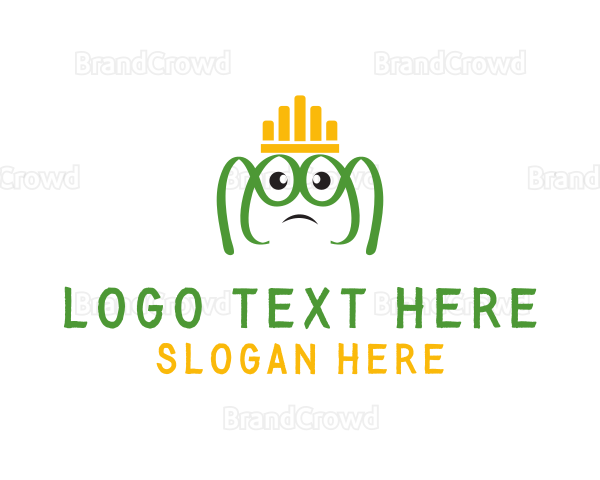 Frog King Crown Logo