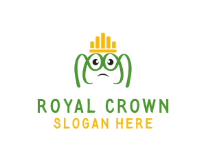 Prince - Frog King Crown logo design