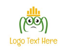 Crown - Frog King Crown logo design