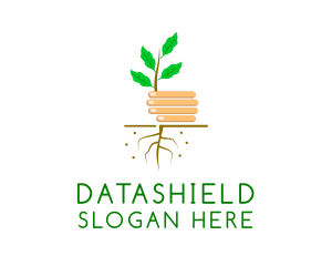 Seedling Plant Garden  Logo