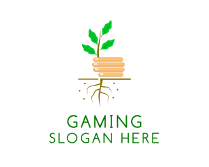 Seedling Plant Garden  Logo