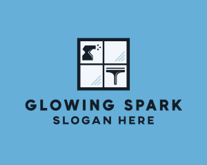 House Window Cleaning logo design