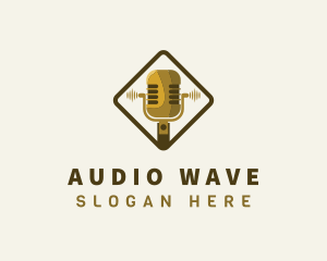 Sound - Mic Sound Streaming logo design