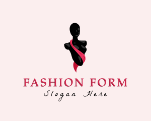 Mannequin - Pink Sash Mannequin logo design