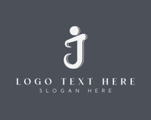 Stylist - Elegant Beauty Calligraphic Letter J logo design