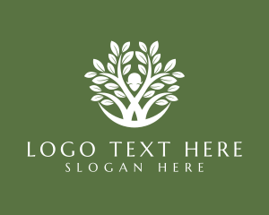 Nature Conservation - Natural Leaf Plant logo design