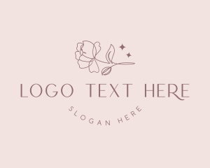 Beauty Products - Organic Floral Beauty logo design