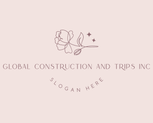 Organic Floral Beauty Logo