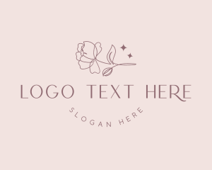 Organic Floral Beauty Logo