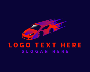 Driving - Fast Car Repair logo design