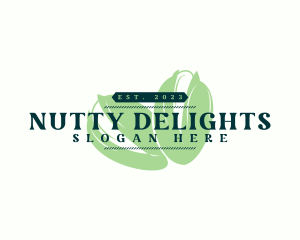 Nut - Organic Pistachio Snack logo design