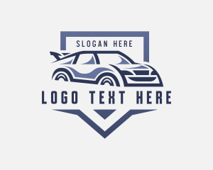Shield - Car Auto Racing logo design