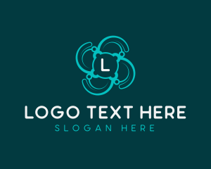 Tech - Cyber Tech Developer logo design