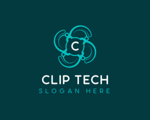 Cyber Tech Developer logo design