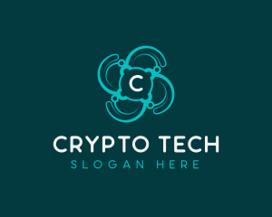 Cyber Tech Developer logo design