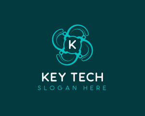 Cyber Tech Developer logo design