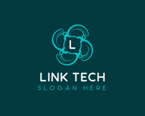 Cyber Tech Developer logo design