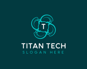 Cyber Tech Developer logo design