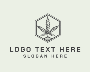 Leaf - Marijuana Plant Farm logo design