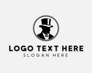 Tophat Tuxedo Tailoring  logo design