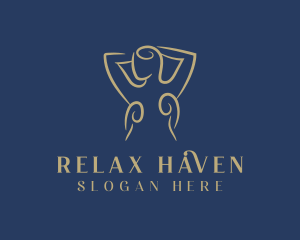 Spa Relaxation Massage logo design