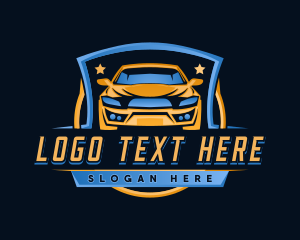 Sedan - Car Auto Mechanic logo design