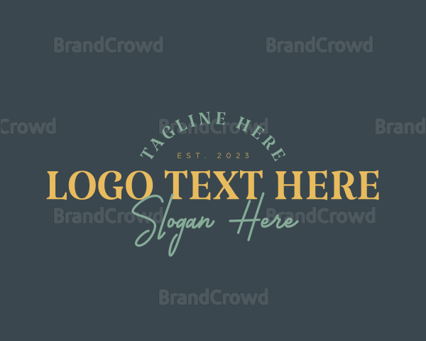 Vintage Rustic Company Logo