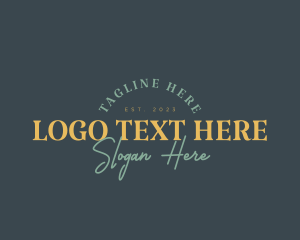 Advertisement - Vintage Rustic Company logo design