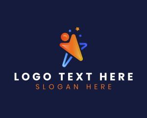 Career - Human Leader Organization logo design