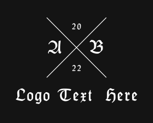 Streetwear - Cool Punk Letter logo design