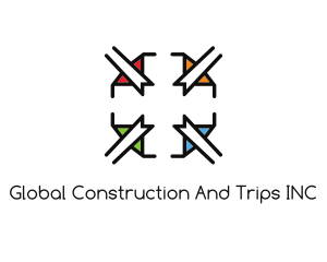 Biotech - Elegant Stained Glass Cross logo design