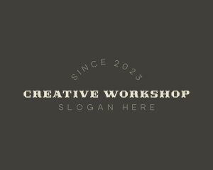 Workshop - Gothic Workshop Company logo design