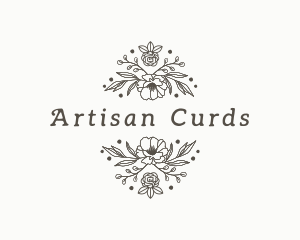 Botanical Flower Garden logo design