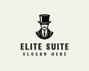 Sophisticated Gentleman Hat logo design