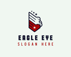 Patriot Eagle USA logo design