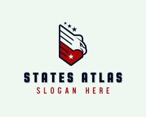 Patriot Eagle USA logo design