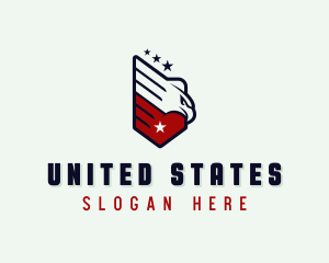 Patriot Eagle USA logo design