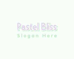 Purple Pastel Company logo design
